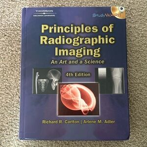 “Principles of Radiographic Imaging” text book.
*Does not have the study ware CD